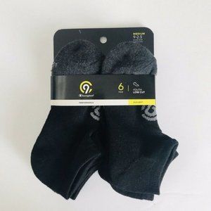 NWT 6 Pair Champion Youth Low Cut Socks sz 9-2